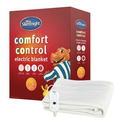 Comfort Control Single Electric Blanket