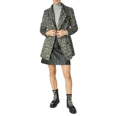 Leopard Short Pony Coat