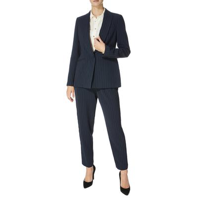 Navy Pinstripe Cutt About Jacket