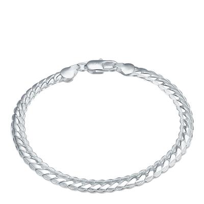 Silver Plated Chain Bracelet