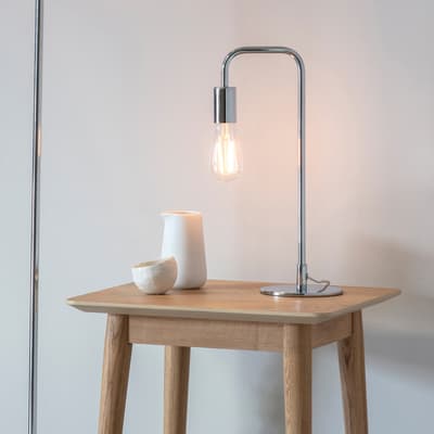Ingram Table Lamp Chrome