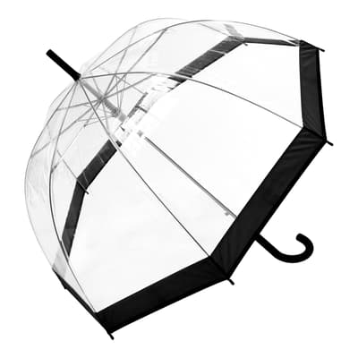 Transparent Border Birdcage Umbrella