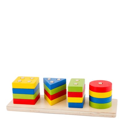 Geometric Stacking Puzzle
