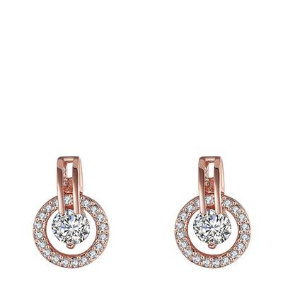 Swarovski Rose Gold Earrings