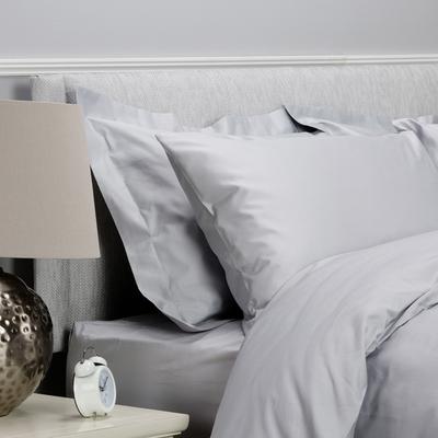 400TC Double Duvet Cover Set, Platinum