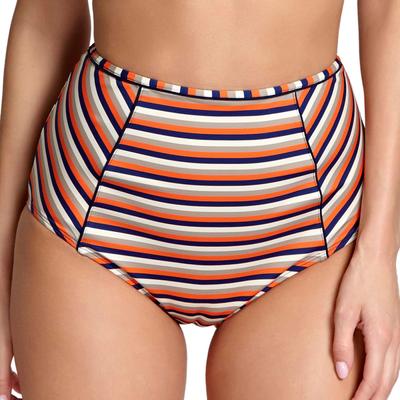 Orange/Multi Summer High Waist Brief