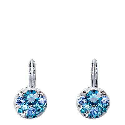 Gold Plated Sapphire Earrings