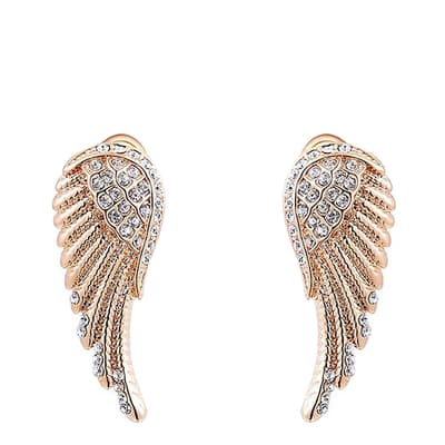 Rose Gold Plated Elegant Earrings