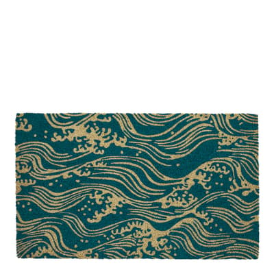 Victoria and Albert Museum Waves Coir Doormat