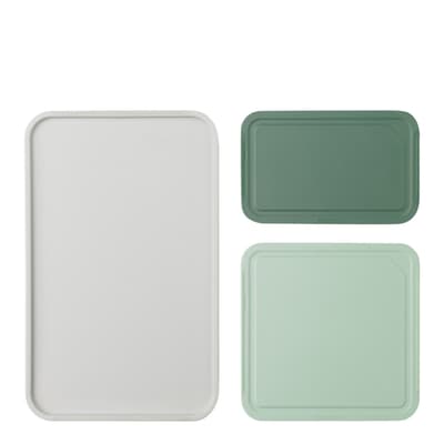 Green TASTY+ Chopping Board Set