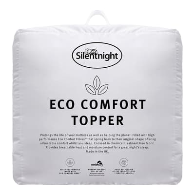 Eco Comfort Single Mattress Topper