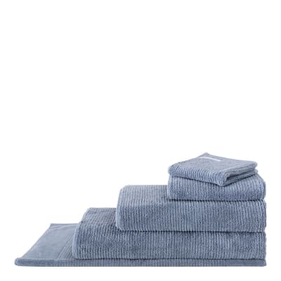 Living Textures Bath Towel, Oriental Blue