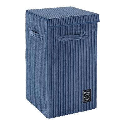 Cora Blue Laundry Bin