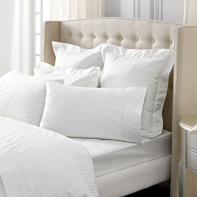 1200TC Millennia Pair Of Of Housewife Pillowcases, Snow