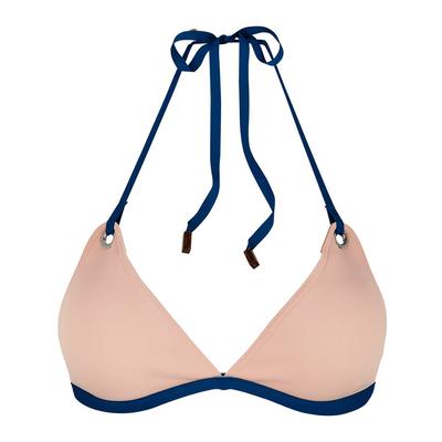 Nude Halterneck Bikini Top