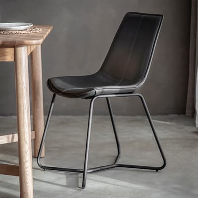 Set of 2 - Alexandra Chair, Charcoal
