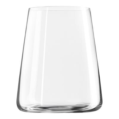 Set of 4 Power Stemless Red Glasses, 515ml