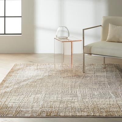 Rush Rug 221x160cm, Ivory/Taupe
