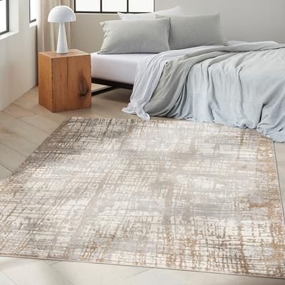 Rush 221x69cm Rug, Ivory/Taupe