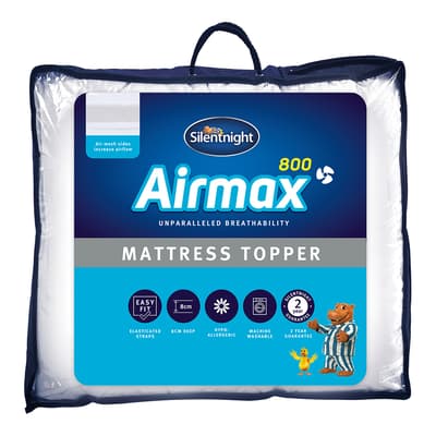 Airmax 800 Single Mattress Topper