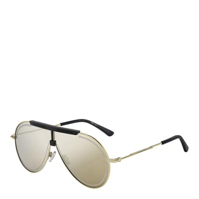 Men's Gold/Silver Jimmy Choo Sunglasses 66mm