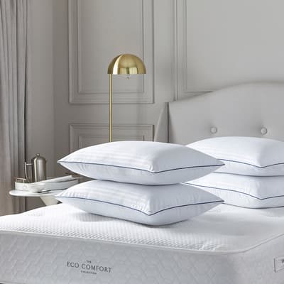 Hotel Collection Piped Pack of 4 Pillows