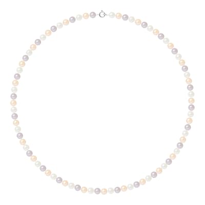 Multi Pearl Necklace 5-6mm