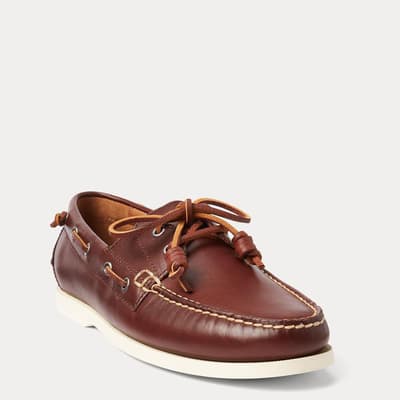 Brown Merton Leather Loafers