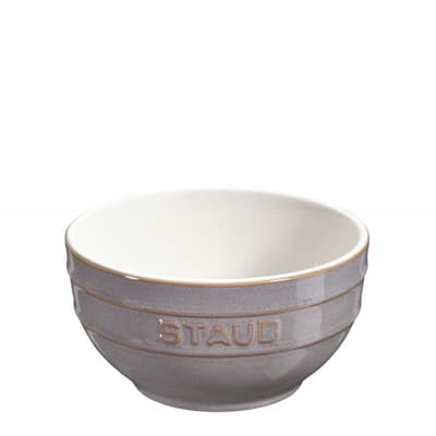Ancient Grey Ceramic Bowl, 14cm