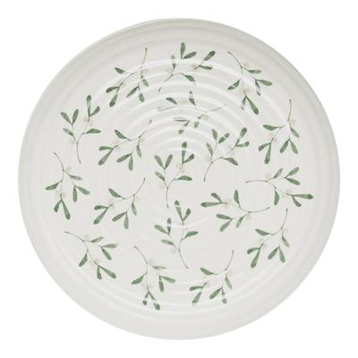 Mistletoe Round Platter