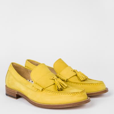 Yellow Lewin Leather Loafers