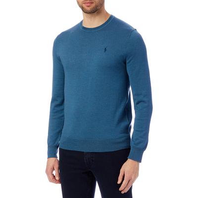 Indigo Slim Fit Wool Jumper