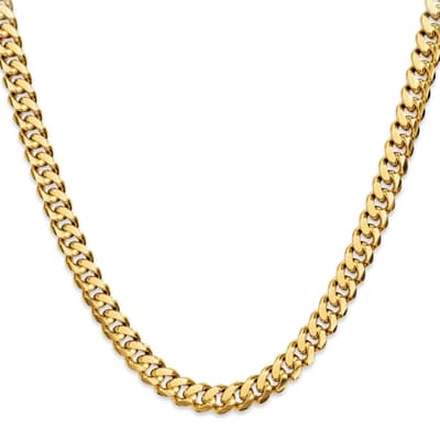 18k Gold Plated Link Necklace