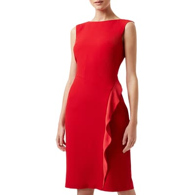 Red Elida Dress