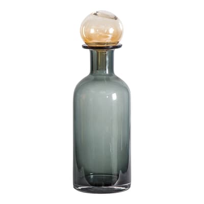 Elma Bottle With Stopper Grey Brown 