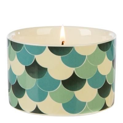 Ceramic Green Tea & Bergamot 1 Wick Candle