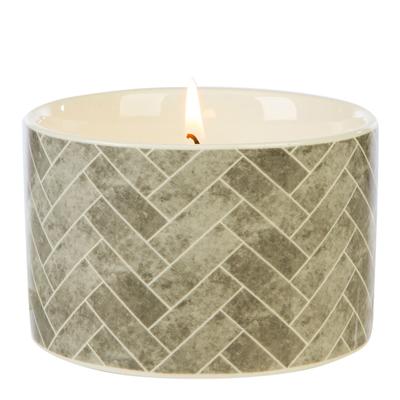 Ceramic Earl Grey & Vetivert 1 Wick Candle