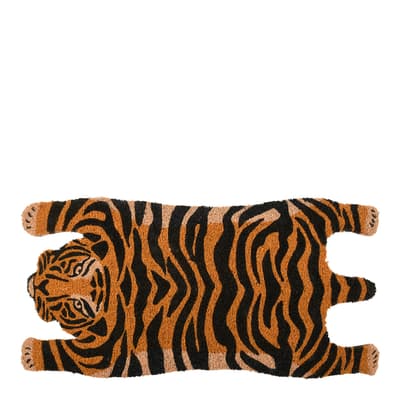Doormat Coir Tiger Shape