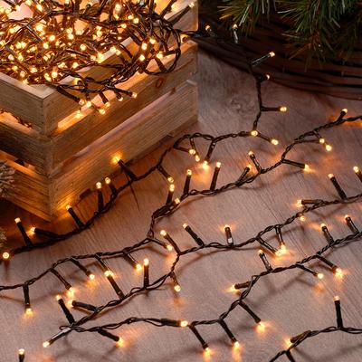 1000 Battery Operated Firefly Lights, Warm White