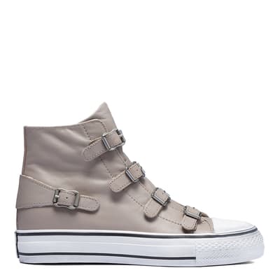 Pearl Leather Virgin High Top