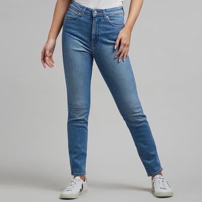 Light Blue Wash Retro Skinny Stretch Jeans