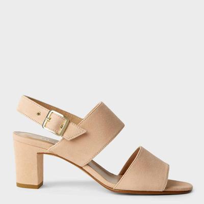 Nude Katrina Buckle Heels