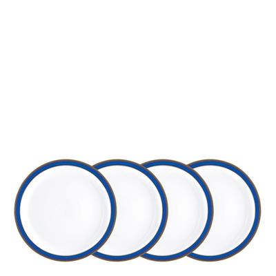 Set of 4 Imperial Blue Dinnerplates