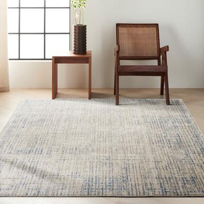 River Flow 221x160cm Rug, Beige Grey
