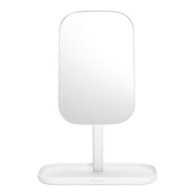 ReNew Mirror with Storage Tray, White