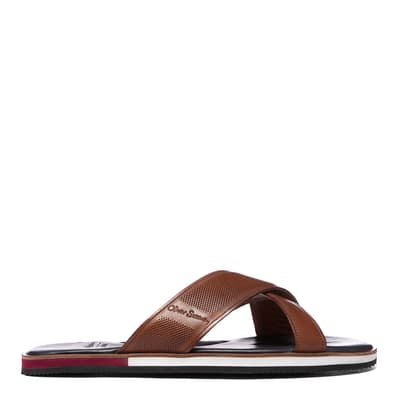 Tan Yell Leather Sandals