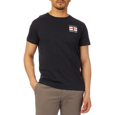 Navy England Cotton T-Shirt