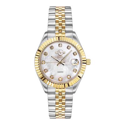 Women's Silver/Gold Naples Watch