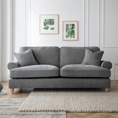 The Bromfield Large Sofa, Manhattan Charcoal