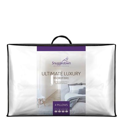 Ultimate Luxury Pillow, Soft Support, 4 Pack